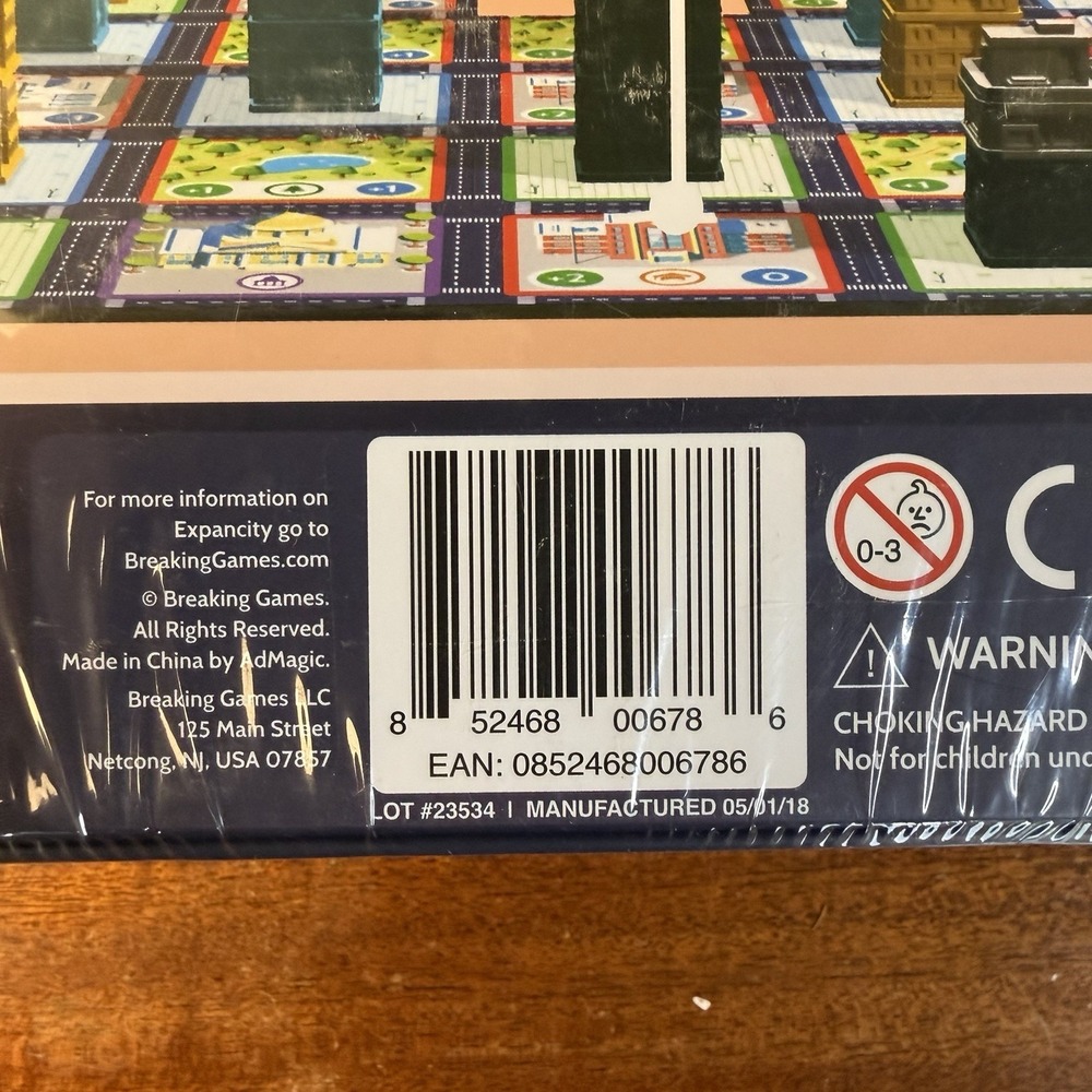 EXPACNCITY Board Game - Breaking Games - NEW & SEALED - Picture 7 of 7
